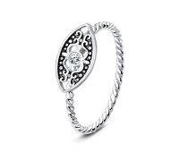 CZ Silver Ring NSR-3235